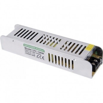 Блок питания ECOLA LED STRIP POWER SUPPLY B2N100ESB для светодиодной ленты 100W 220V-12V IP20 узкий