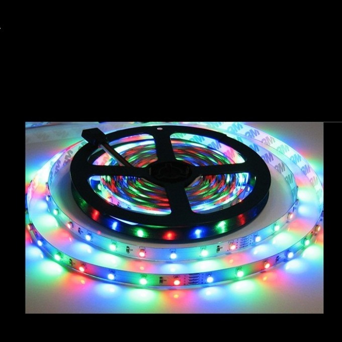 Разноцветная светодиодная лента ECOLA LED STRIP PRO на катушке 5м P2LM14ESB