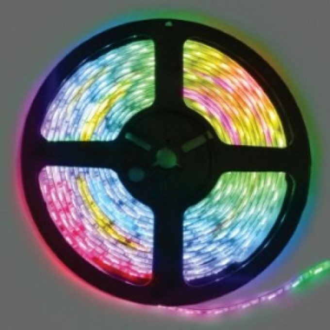 Разноцветная светодиодная лента ECOLA LED STRIP PRO на катушке 5м P5DM14ESB