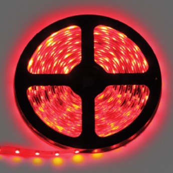 Светодиодная лента ECOLA LED strip 220V STD 4,8W/m IP68 12x7 60Led/m Red 10м.
