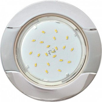 Встраиваемый светильник ECOLA H4 9012 FH71H4ECB GX53 хром-серебро