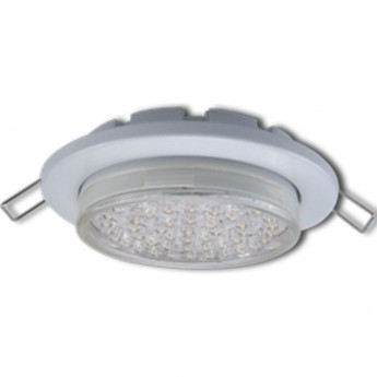 Встраиваемый светильник ECOLA LIGHT GX53-H6 TW5325ECB белый